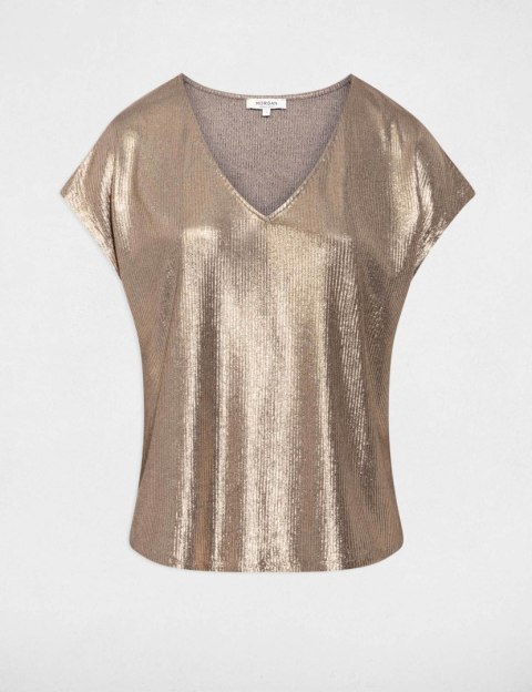 Morgan Blouse DWHITE BRONZE