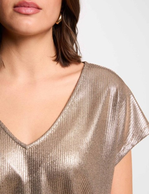 Morgan Blouse DWHITE BRONZE