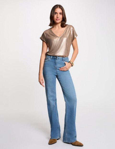 Morgan Blouse DWHITE BRONZE