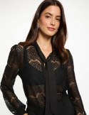Morgan Blouse TGRAPHO NOIR