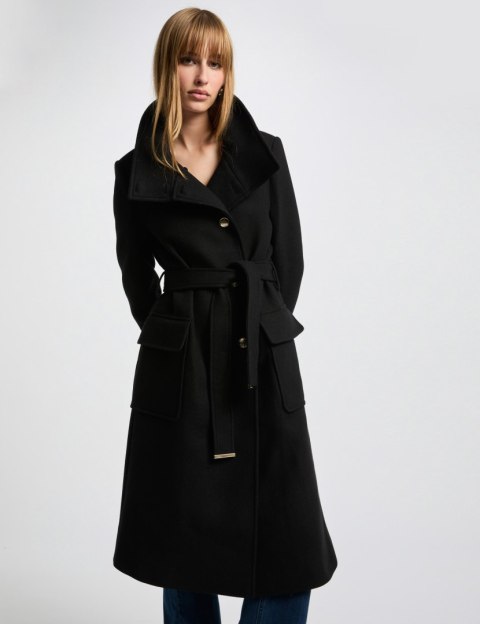 Morgan Coat GALOUA NOIR