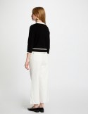 Morgan Sweater MJIM NOIR/OFFWHITE