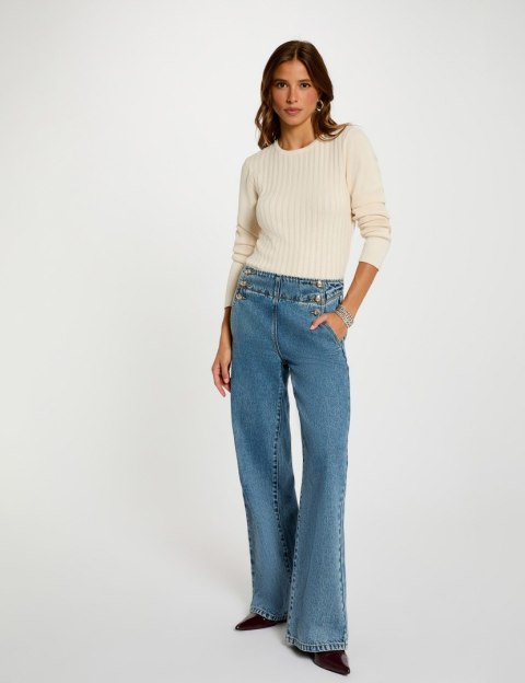 Morgan Sweter MNONO IVOIRE