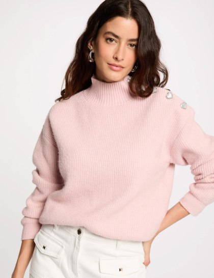 Morgan Sweter MSTORI ROSE CLAIR