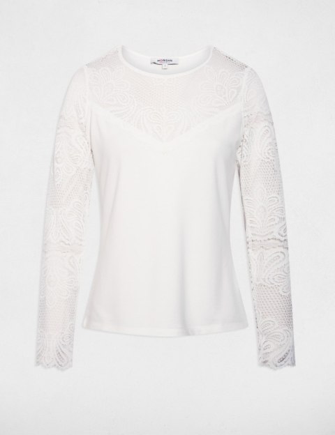 Morgan Bluzka TCLARA OFF WHITE