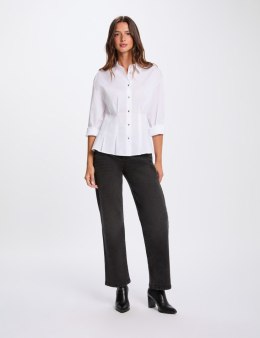 Morgan Koszula CORSET OFF WHITE