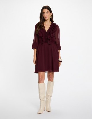 Morgan Dress RCATHY PRUNE