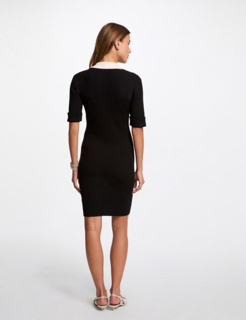 Morgan Sukienka RMIZO NOIR/IVOIRE