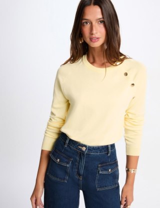 Morgan Sweter MISTRA PALE BANANA