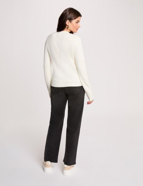 Morgan Sweter MOMO OFF WHITE