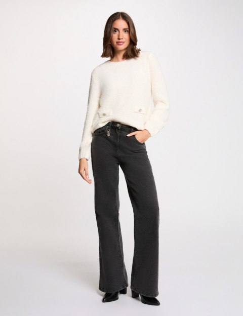 Morgan Sweter MOUNIE IVOIRE