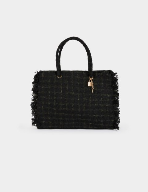 Morgan Handbag 2FRANGE NOIR