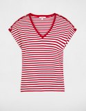Morgan Bluzka DIVA OFF WHITE/ROUGE