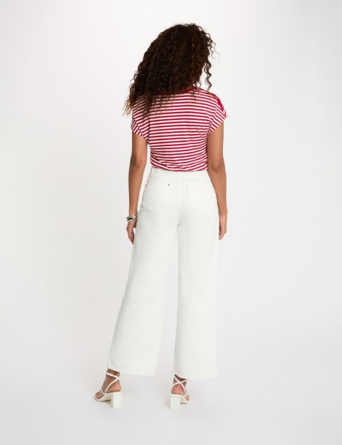 Morgan Bluzka DIVA OFF WHITE/ROUGE