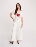 Morgan Blouse DSTORY M OFF WHITE