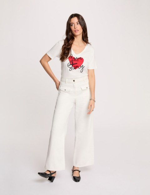 Morgan Blouse DSTORY M OFF WHITE