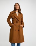 Morgan Coat GPRUNE HAVANE