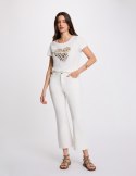 Morgan Pants PAKELO1 OFF WHITE