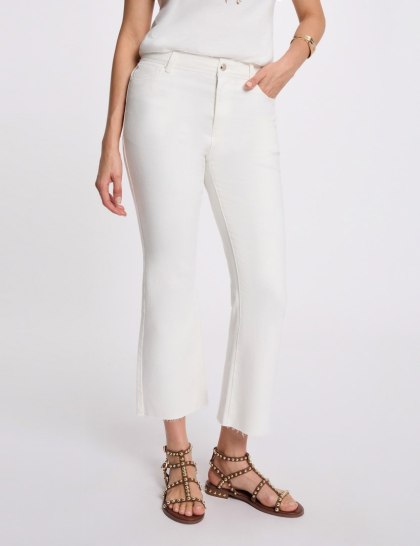 Morgan Spodnie PAKELO1 OFF WHITE