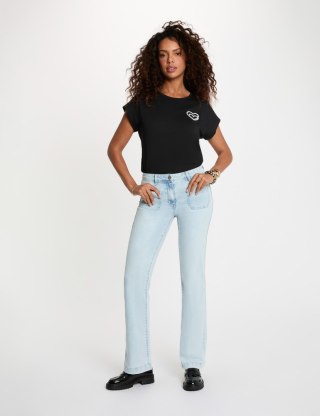 Morgan Spodnie POLASO DENIM BLEACH
