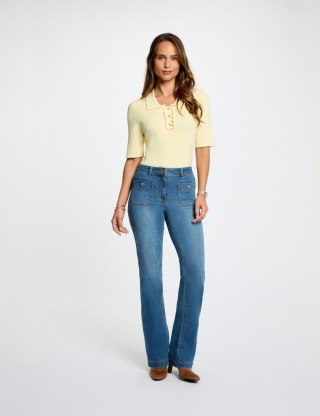 Morgan Spodnie POLASO2 DENIM STONE
