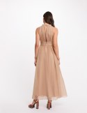 Morgan Dress RFLAM WARM TAUPE