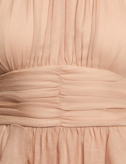 Morgan Dress RFLAM WARM TAUPE