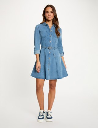 Morgan Sukienka RODEX DENIM STONE