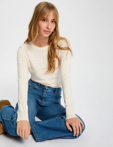 Morgan Sweter MENTA IVOIRE