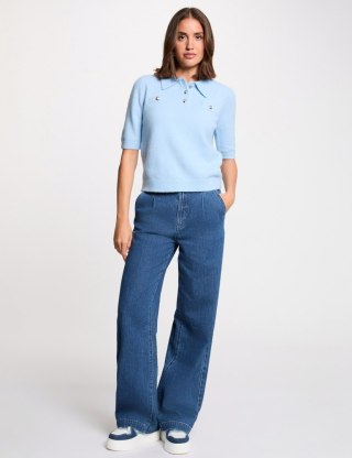Morgan Sweater MSOFI BLUE BELL