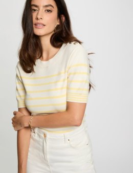 Morgan Sweater MTERI IVOIR/PAL BANA