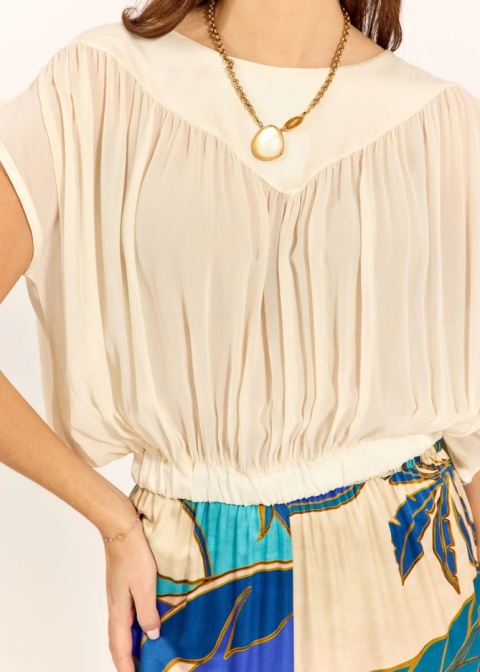 Lauren Vidal Blouse LVLEONIE ECRU