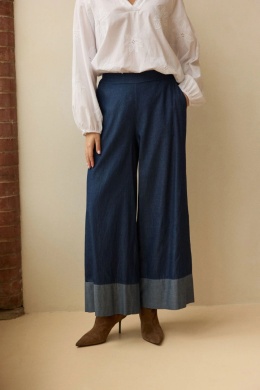 Lauren Vidal Pants LVNOLA BLUE