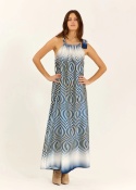 Lauren Vidal Dress LVAVENA BLUE