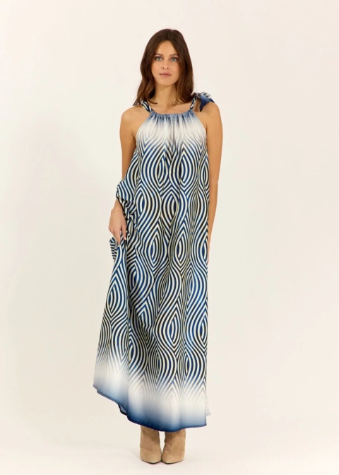 Lauren Vidal Dress LVAVENA BLUE