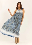Lauren Vidal Dress LVAVENA BLUE