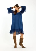 Lauren Vidal Dress LVMILANE BLUE