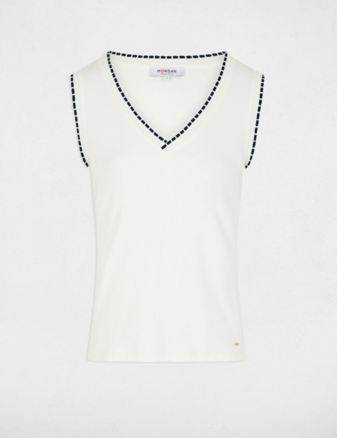 Morgan Bluzka DALBA M OFF WHITE