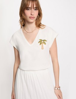 Morgan Bluzka DPALM M OFF WHITE