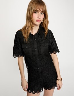 Morgan Shirt CREMA M NOIR