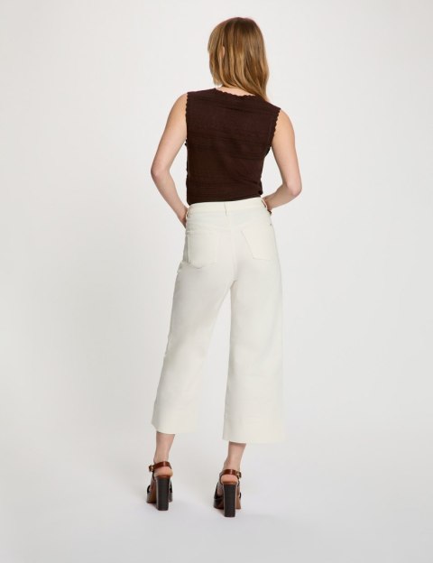 Morgan Spodnie PIMOTA M OFF WHITE