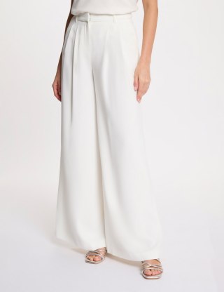 Morgan Spodnie POMA.F M OFF WHITE