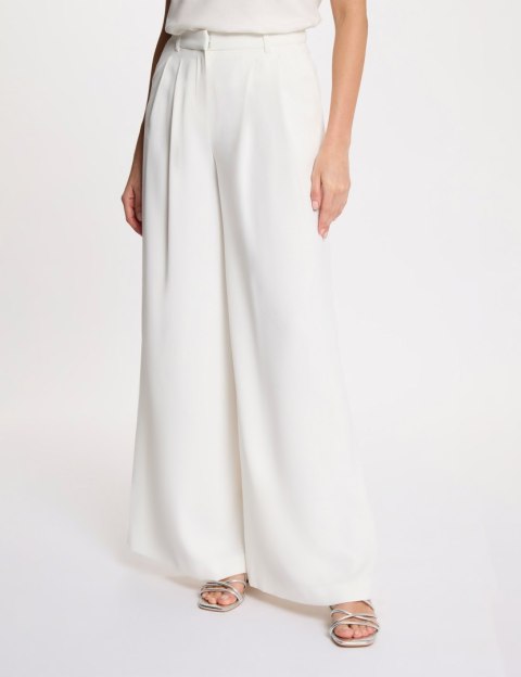 Morgan Spodnie POMA.F M OFF WHITE