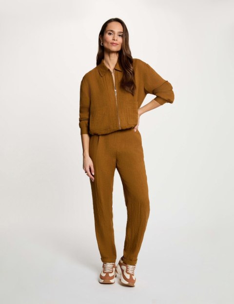 Morgan Spodnie PSHEDA GOLDEN BROWN