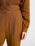 Morgan Spodnie PSHEDA GOLDEN BROWN