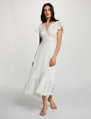 Morgan Dress RELOW M OFF WHITE