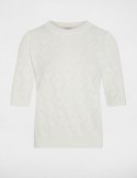 Morgan Sweter MIKA M OFF WHITE