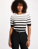 Morgan Sweater MLOL OFF WHITE/NOIR