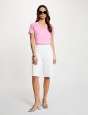 Morgan Szorty SHIRAC M OFF WHITE