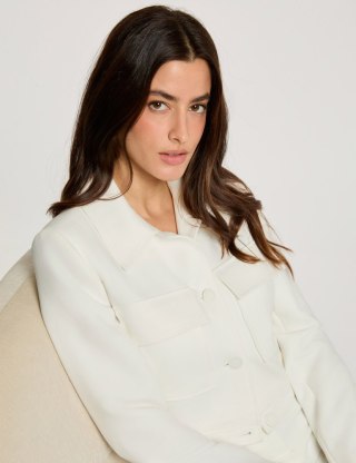 Morgan Żakiet VANIN.F OFF WHITE